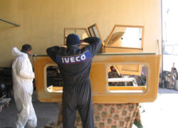 allestimento hard top pick-up WM 90 per nuovo mezzo 4x4