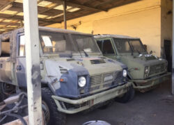 stoccaggio presso Truck4x4 WM 90 da restaurare