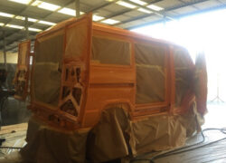 Iveco Turbo Daily 4x4 alla verniciatura