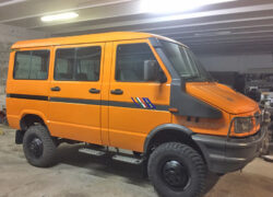 Iveco Turbo Daily 4x4 finiture carrozzeria