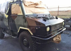 Iveco WM90 verniciatura mimetica frontale