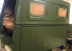 Iveco WM90 verniciatura esterno cabina