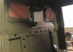 Iveco WM90 verniciatura interno cabina2