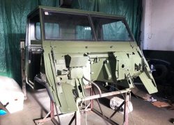 Iveco WM90 rimontaggio elementi interni cabina