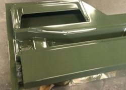 Iveco WM90 verniciatura porta