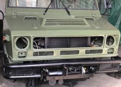 Iveco WM90 montaggio cofano