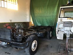 Iveco WM90 smontaggio completo cabina2