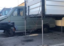 Iveco WM90 cassone per pre-revisione