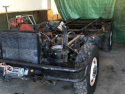 Iveco WM90 smontaggio cabina