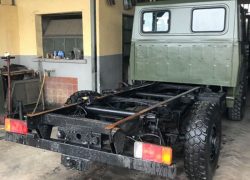 Iveco WM90 smontaggio cassone