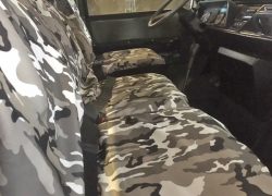 82 Iveco WM90 coprisedili mimetici