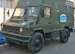 Iveco VM90 4x4 consegna finale tre mezzi soccorso