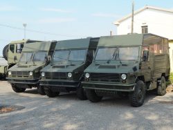 Iveco VM90 4x4 tre ambulanze