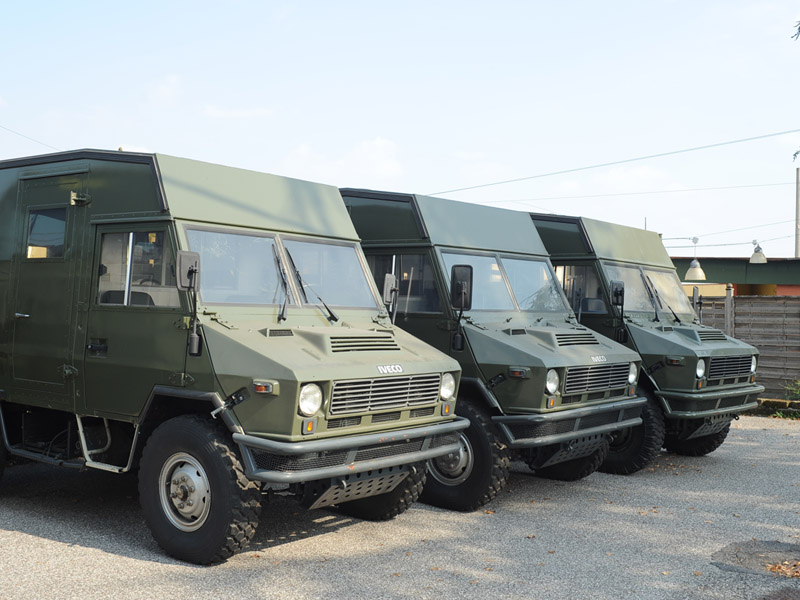 Iveco VM90 4x4 tre ambulanze ex militari