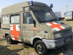 ambulanza Iveco Daily in camper