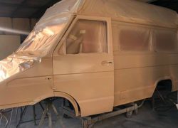 verniciatura carrozzeria Daily